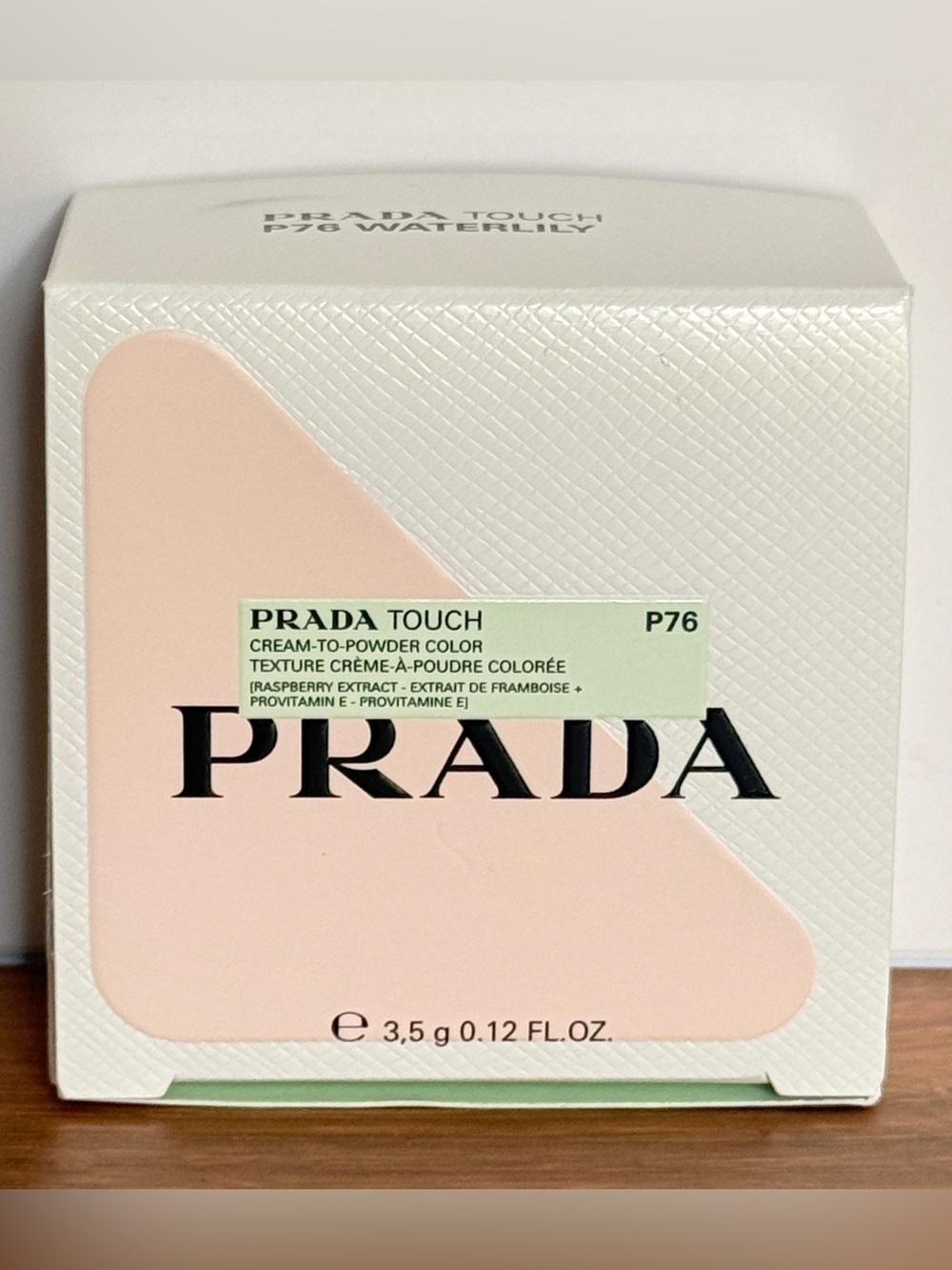 NIB Prada Touch Cream-to-Powder Blush P76 Waterlily